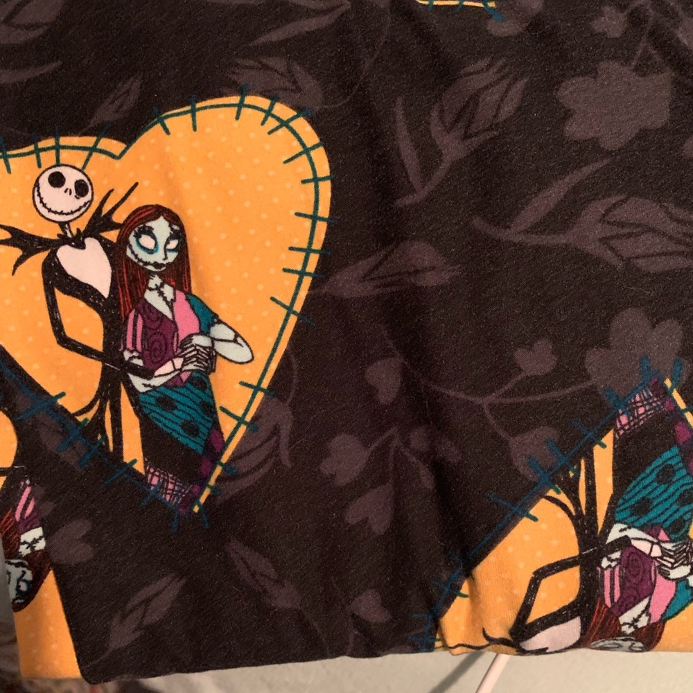 LuLaRoe NBC Jack and Sally Leggings TC